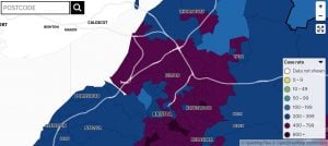 COVID cases in South Glos in July 2021